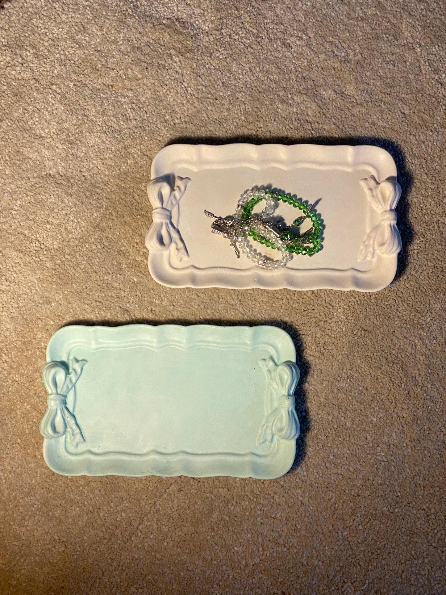 rectangle bow tray