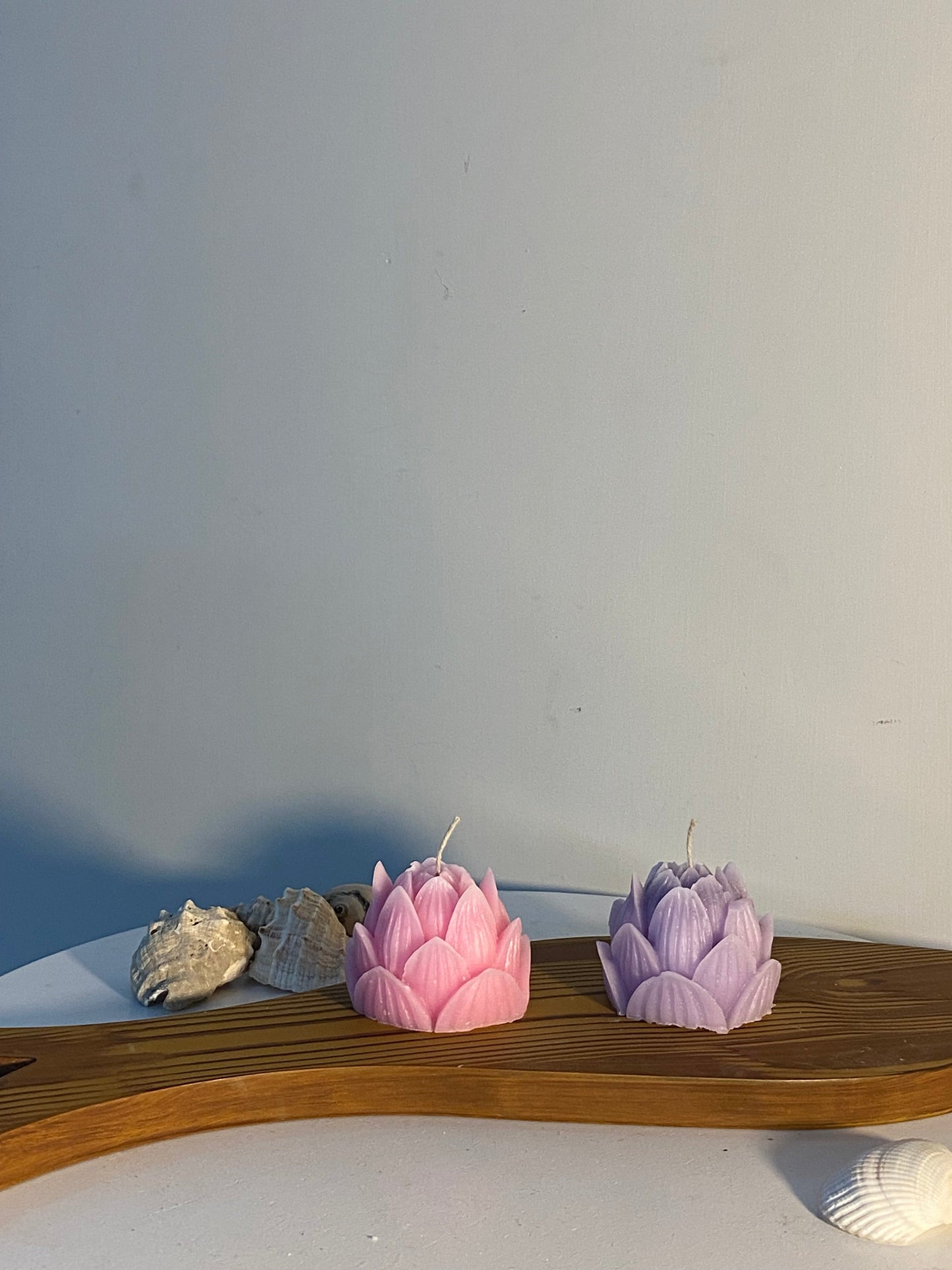 lotus flower candle