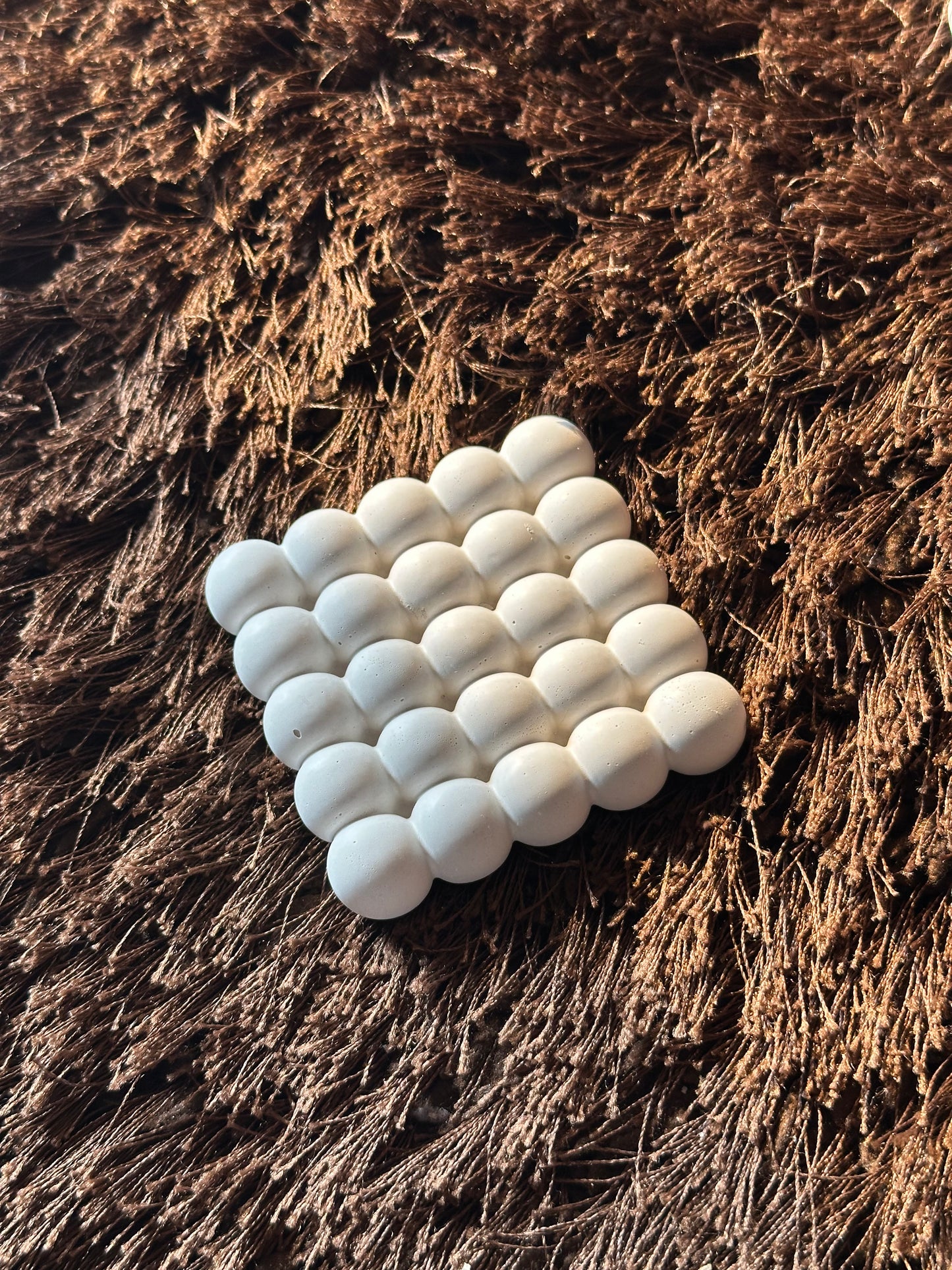 square bubble coaster