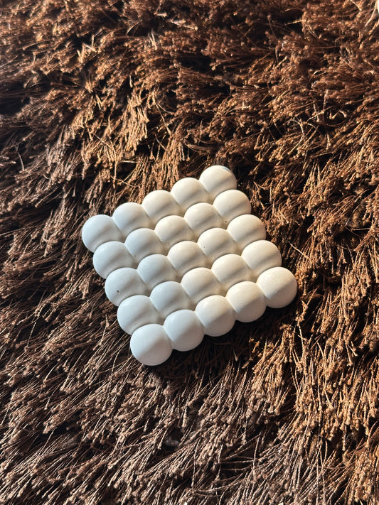 square bubble coaster
