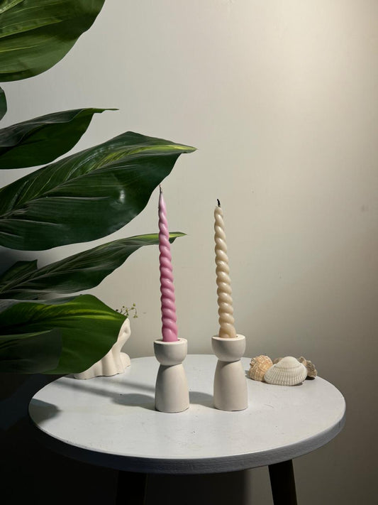 mini pillar candle stand